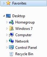 No Libraries Folder in Classic Windows 7 Navigation Pane