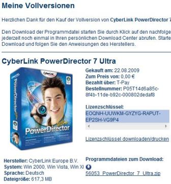 Purchase PowerDirector 7 Ultra