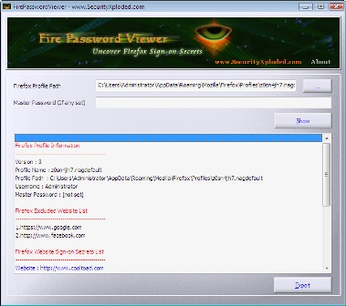 firepasswordviewer