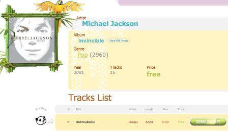 Free Michael Jackson Invincible Full Album Tracks MP3