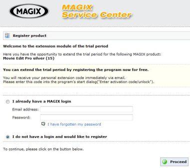 Register Magix Account Login