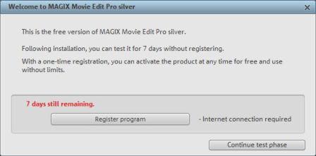 Register Magix Movie Edit Pro silver Free Activation Code