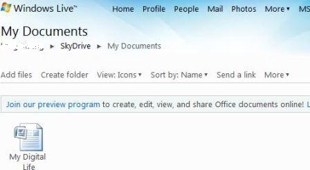 Sign Up for Office Web Apps Preview