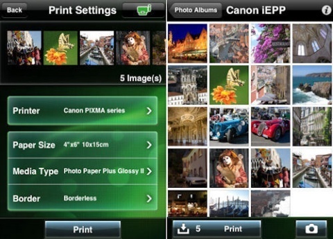 Canon iPhone Easy-Print App (FILEminimizer)