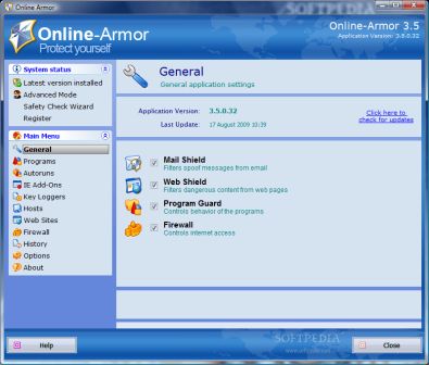 Online Armor Firewall