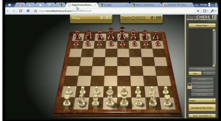 Chess Game in Chrome OS