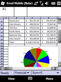 Office Excel Mobile 2010