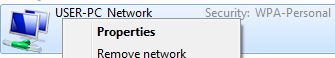 Wireless Network Properties