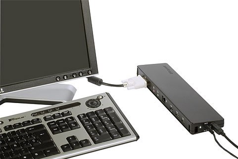Targus USB 2.0 Docking Station With Video (ACP51US)