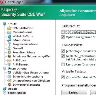 Disable Kaspersky Security Suite Self Protection
