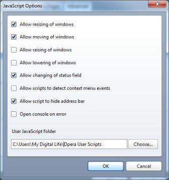 Opera User Scripts (Greasemonekey) Scripts