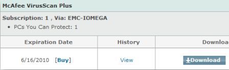 Download Free McAfee Virus Scan Plus