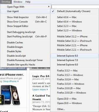 com.sap.tc.useragent.unsupporteduseragentexception user agent (safari nan nan) is not supported