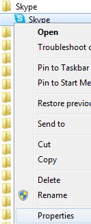 Skype Properties