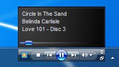 Windows Media Player 12 Toolbar in Windows 7