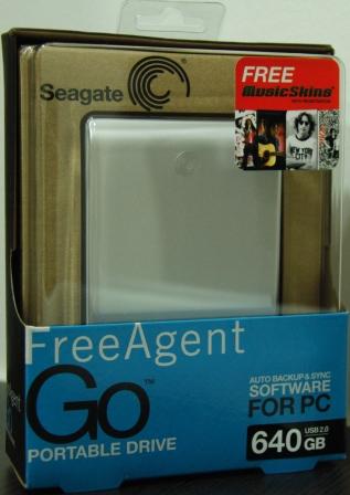 Seagate FreeAgent Go 640GB Box