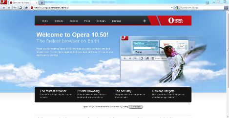 Opera 10.5