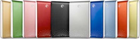 Colors of Seagate Free Agent Go