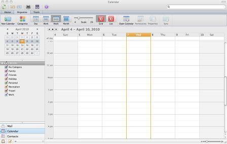 Office Calendar 2011 for Mac