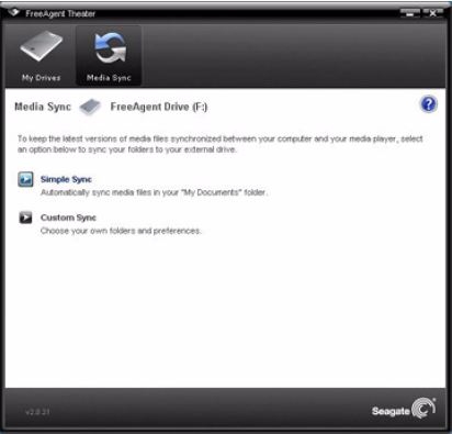 Seagate FreeAgent Theater+ HD Media Sync