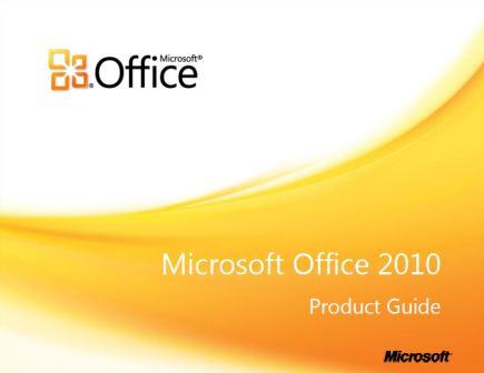 Office 2010 Product Guides