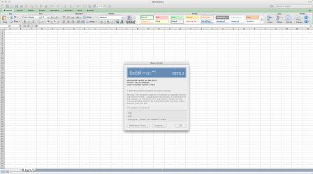 Office Excel 2011 for Mac