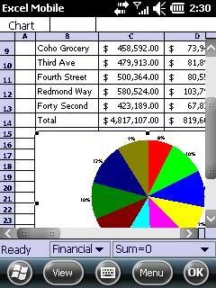 Excel Mobile 2010