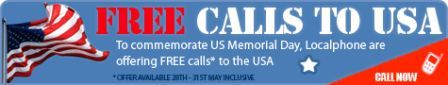 Free Calls to USA