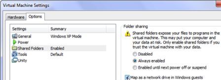 VMWare Shared Folders