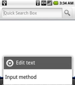 Change Android Input Method