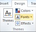 PowerPoint Fonts