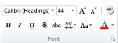 PowerPoint Font Settings