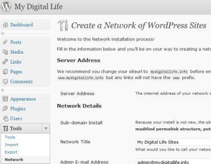 WordPress Multi-Site