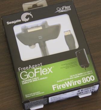 FreeAgent GoFlex FireWire 800 Upgrade Cable Kit