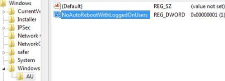 Prevent Auto Reboot After Windows Update