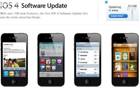 iOS 4 Software Update