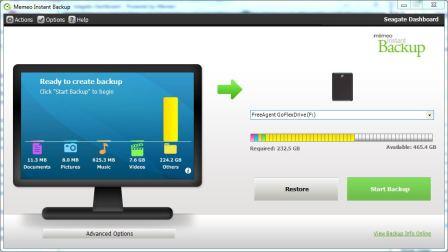 Memeo Instant Backup