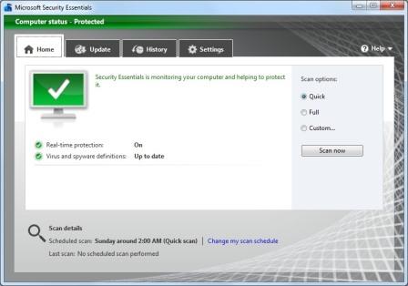 Microsoft Security Essentials 2