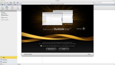 Outlook for Mac 2011