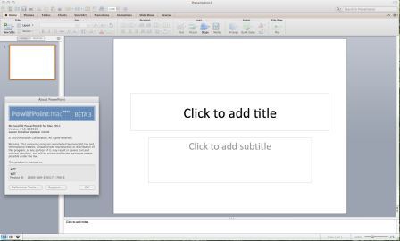 PowerPoint for Mac 2011