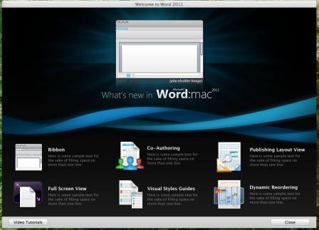 Word for Mac 2011