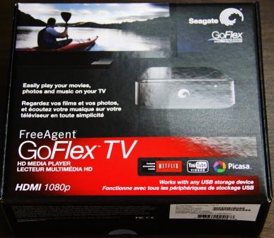 Segate FreeAgent GoFlex TV HD Media Player