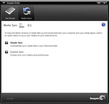 Seagate Media Sync