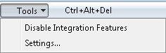 Disable Integration Features
