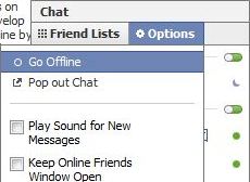 Facebook Chat Goes Offline