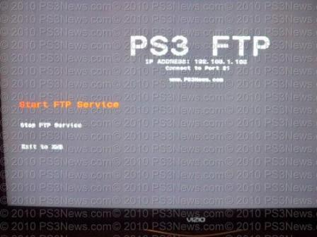 PS3 FTP Server