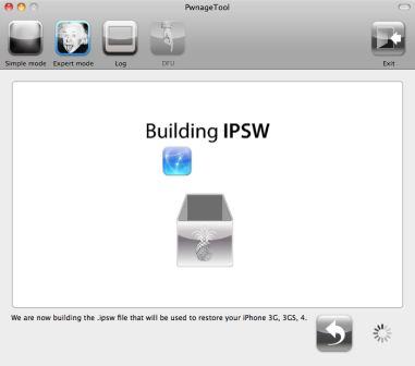 PwnageTool Build Custom Firmware IPSW