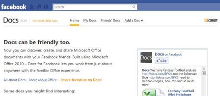 Facebook Docs