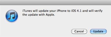 iOS 4.1 Update