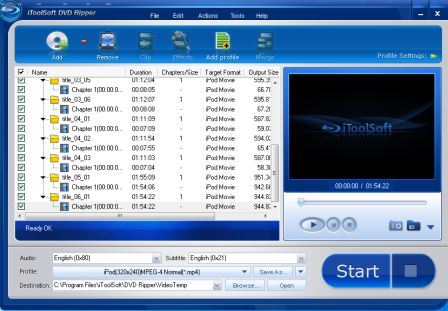 iToolSoft DVD Ripper